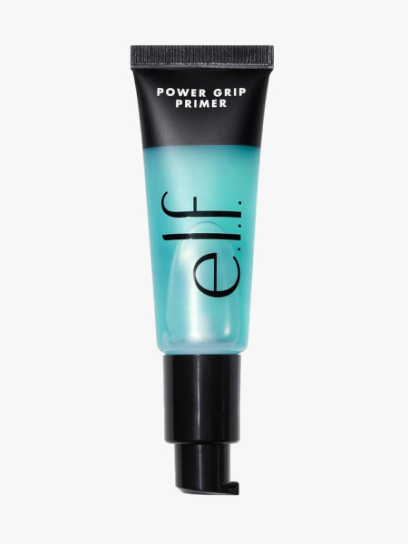 e.l.f. Cosmetics Power Grip Primer in branded tube component on a light gray background